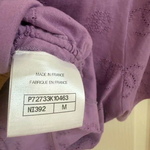 100% AUTHENTIC CHANEL CREW NECK T-SHIRT - Picture 10 of 12